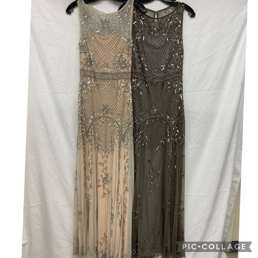 Adrianna Papell fully beaded gown - Picture 8 of 10